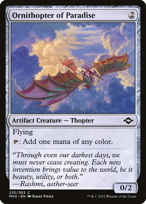 Ornithopter of Paradise [MH2 #232] - Normal
