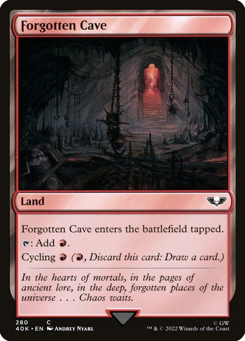 Forgotten Cave [40K #280] - Normal