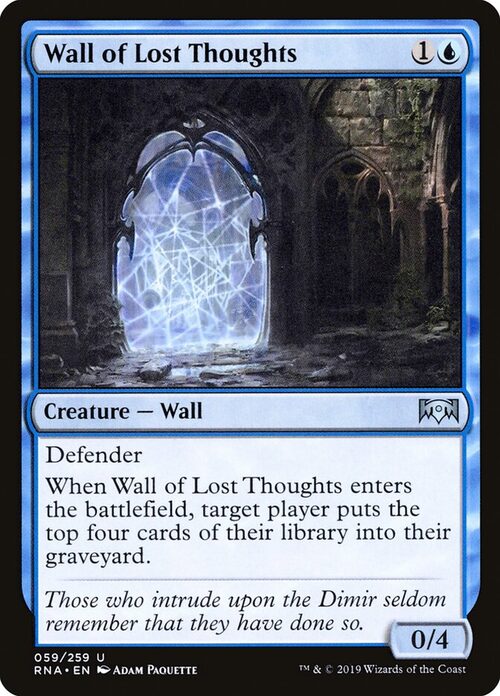 Wall of Lost Thoughts [RNA #59] - Normal