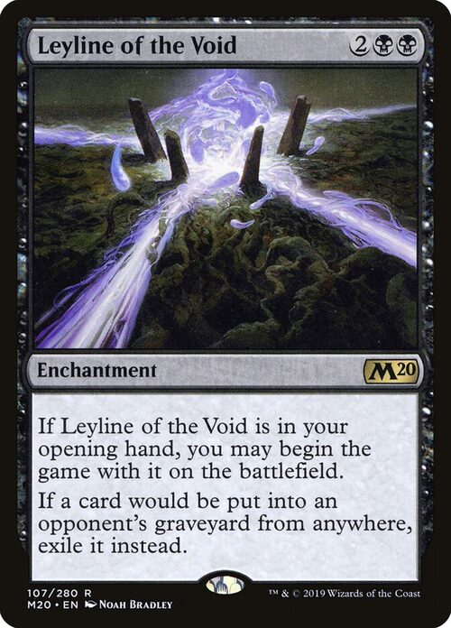 Leyline of the Void [M20 #107] - Normal