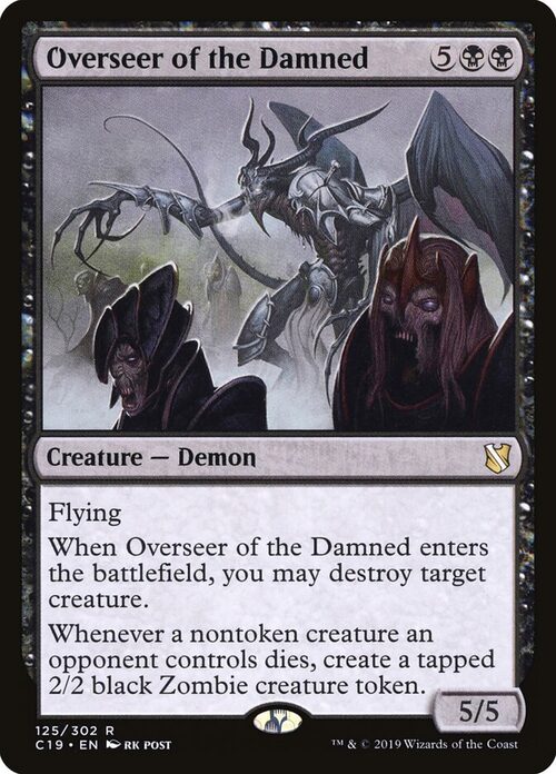Overseer of the Damned [C19 #125] - Normal