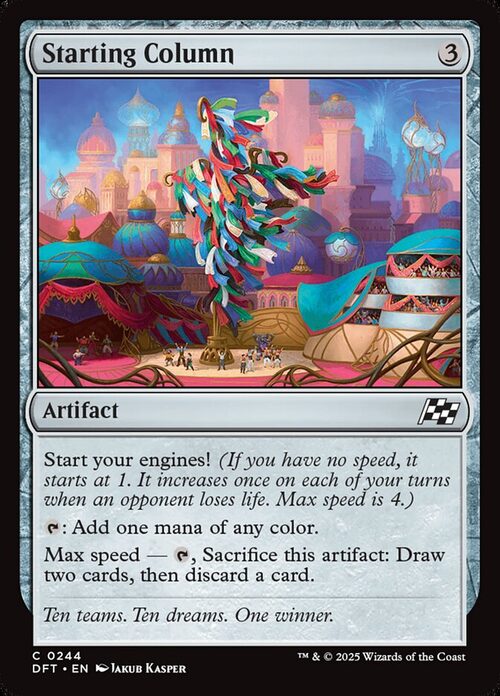 Starting Column [DFT #244] - Foil
