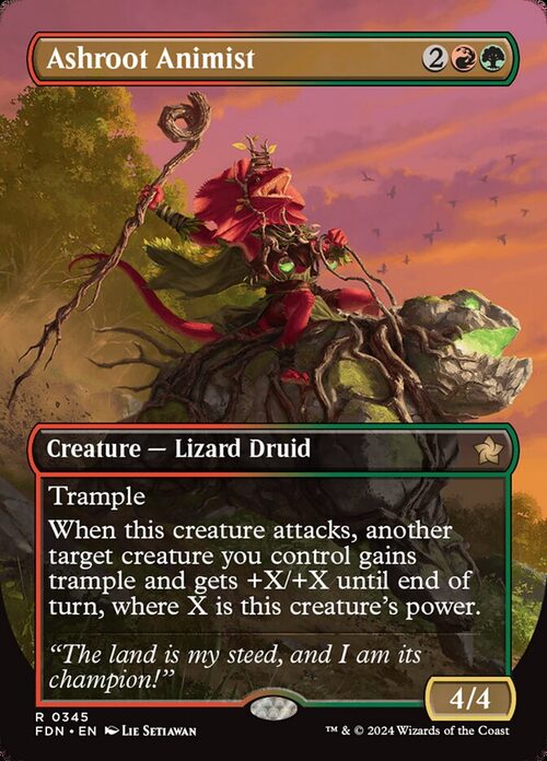Ashroot Animist [FDN #345] - Normal