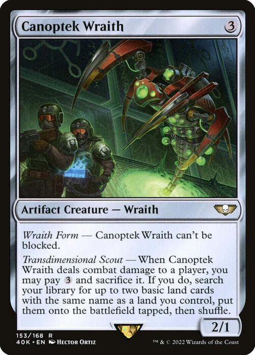 Canoptek Wraith [40K #153] - Normal