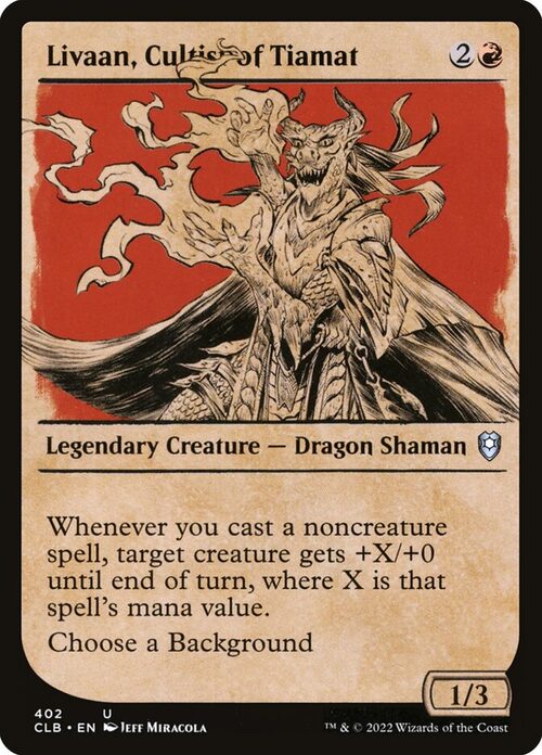 Livaan, Cultist of Tiamat [CLB #402] - Normal