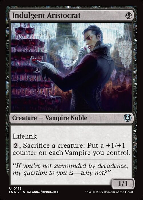 Indulgent Aristocrat [INR #118] - Normal