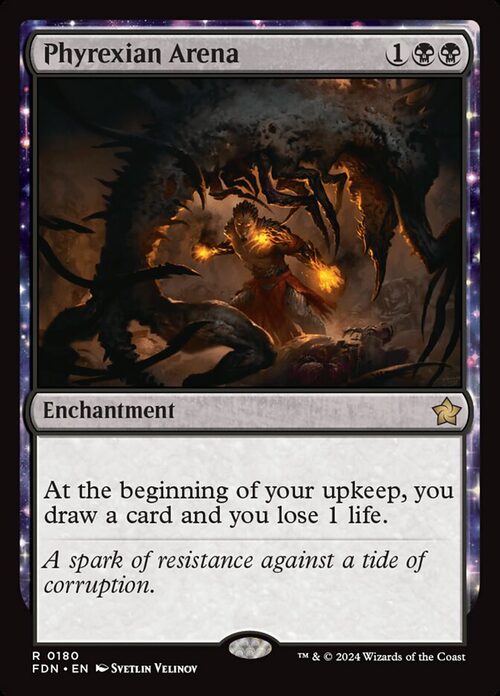 Phyrexian Arena [FDN #180] - Normal