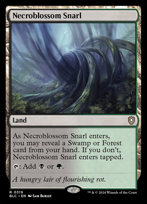 Necroblossom Snarl [BLC #319] - Normal