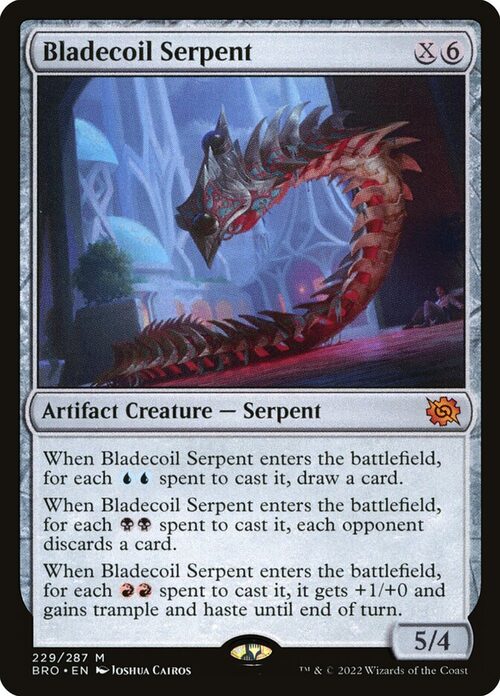 Bladecoil Serpent [BRO #229] - Normal
