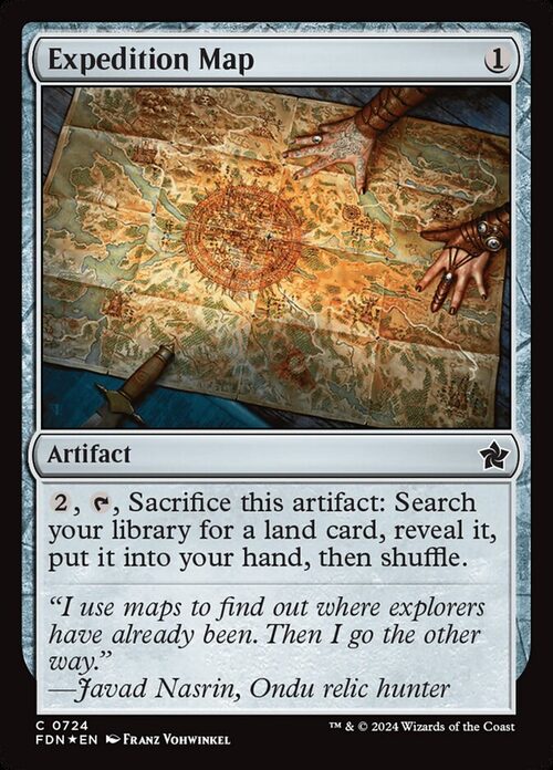 Expedition Map [FDN #724] - Foil