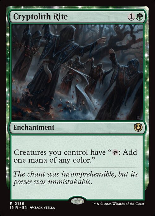 Cryptolith Rite [INR #189] - Normal