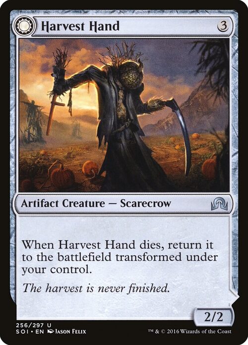 Harvest Hand // Scrounged Scythe [SOI #256] - Foil