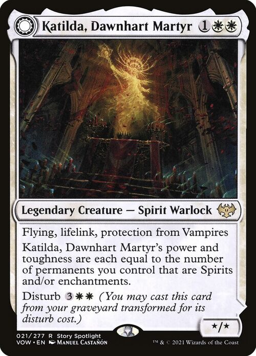 Katilda, Dawnhart Martyr // Katildas Rising Dawn [VOW #21] - Normal
