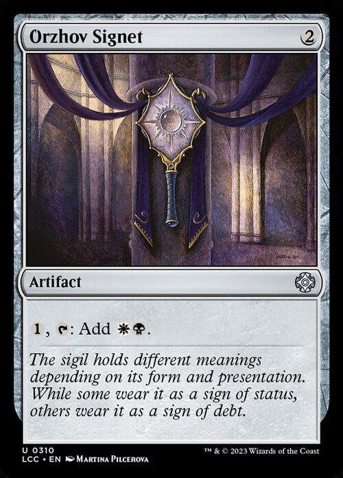 Orzhov Signet [LCC #310] - Normal
