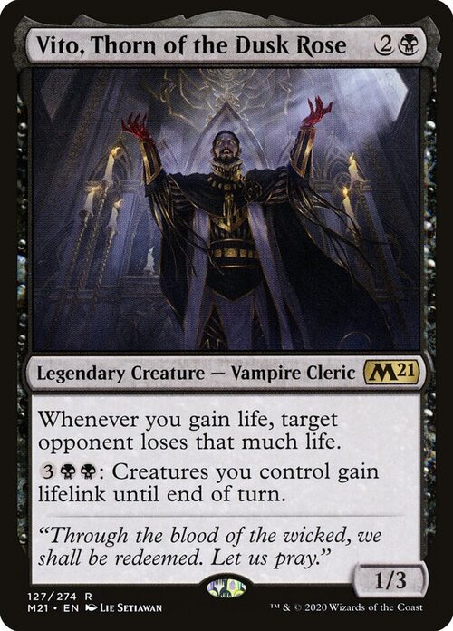 Vito, Thorn of the Dusk Rose [M21 #127] - Normal