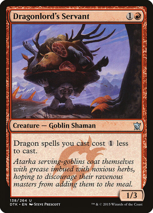 Dragonlords Servant [DTK #138] - Normal
