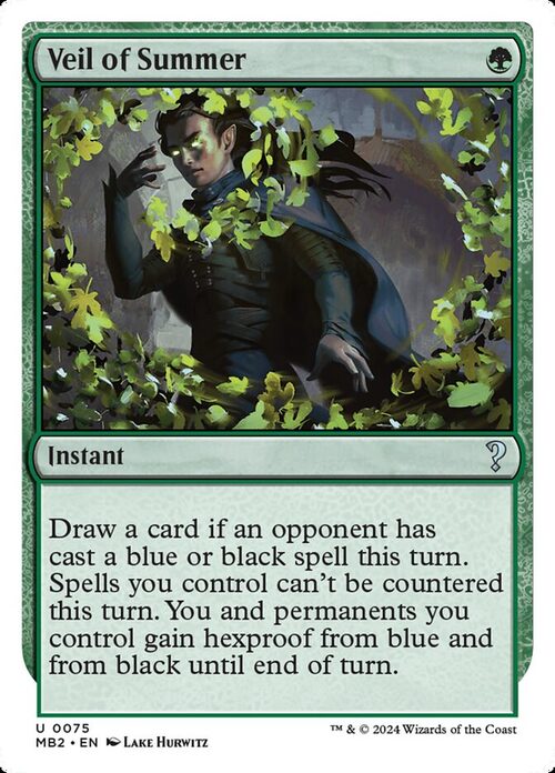 Veil of Summer [MB2 #75] - Normal