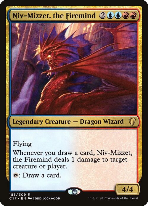 Niv-Mizzet, the Firemind [C17 #185] - Normal