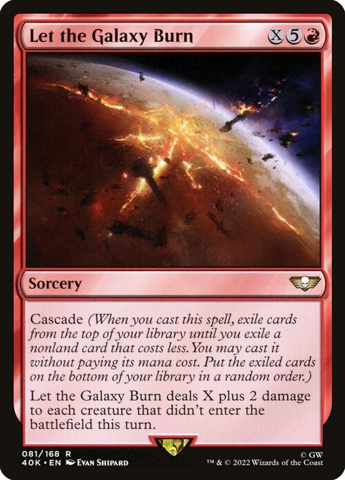 Let the Galaxy Burn [40K #81] - Normal