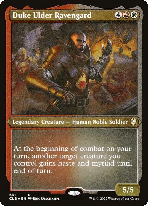 Duke Ulder Ravengard [CLB #531] - Etched
