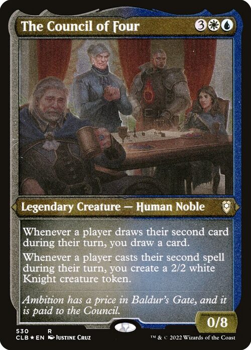 The Council of Four [CLB #530] - Etched