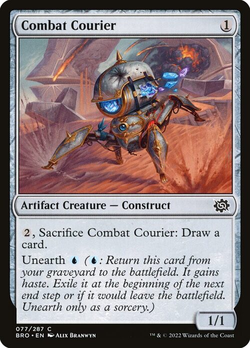Combat Courier [BRO #77] - Foil