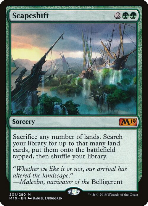 Scapeshift [M19 #201] - Normal