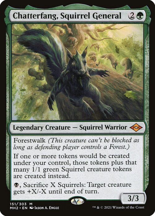 Chatterfang, Squirrel General [MH2 #151] - Normal