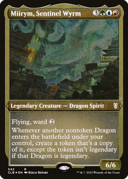 Miirym, Sentinel Wyrm [CLB #542] - Etched