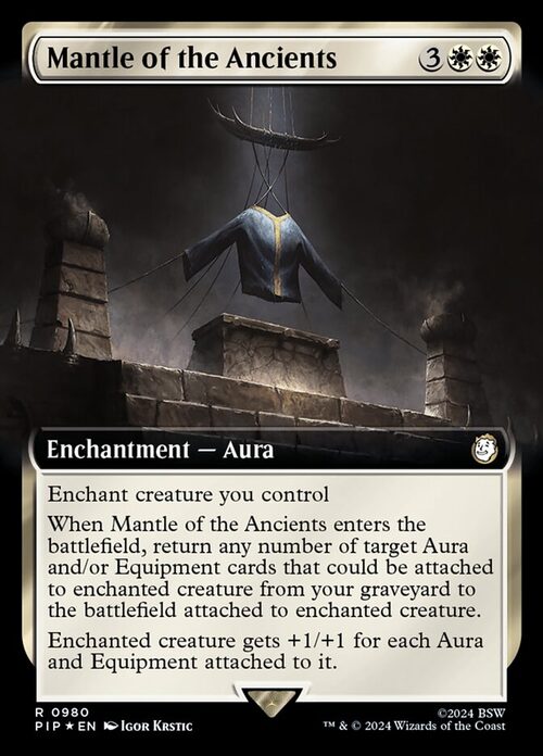 Mantle of the Ancients [PIP #980] - Foil