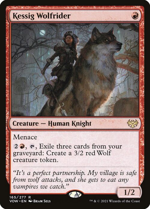 Kessig Wolfrider [VOW #165] - Normal