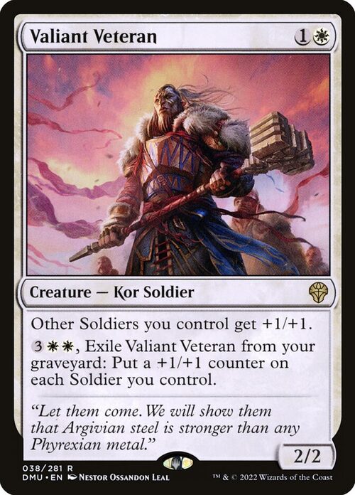 Valiant Veteran [DMU #38] - Normal