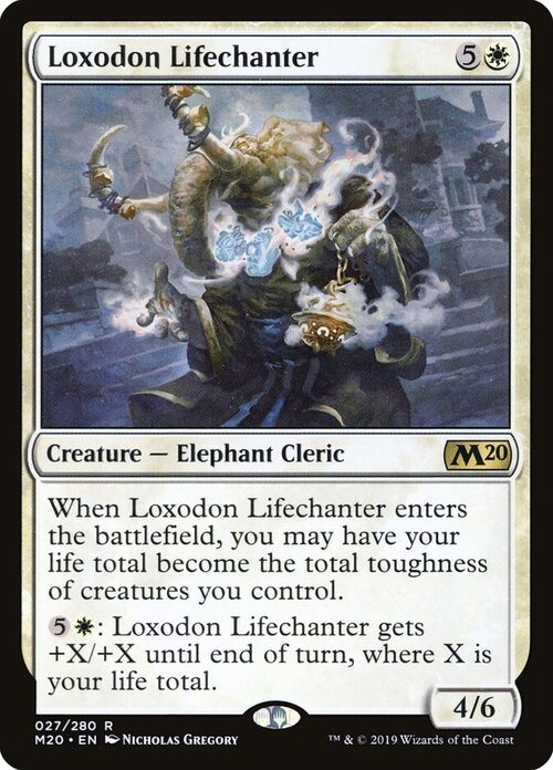 Loxodon Lifechanter [M20 #27] - Normal