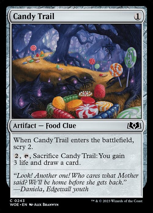 Candy Trail [WOE #243] - Foil