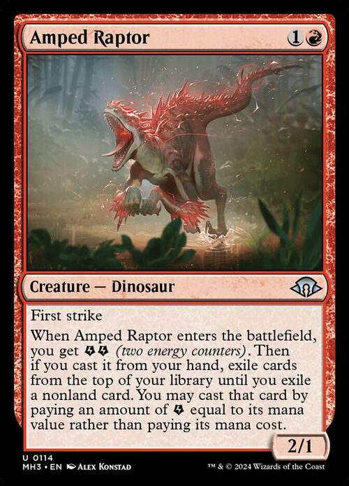 Amped Raptor [MH3 #114] - Normal