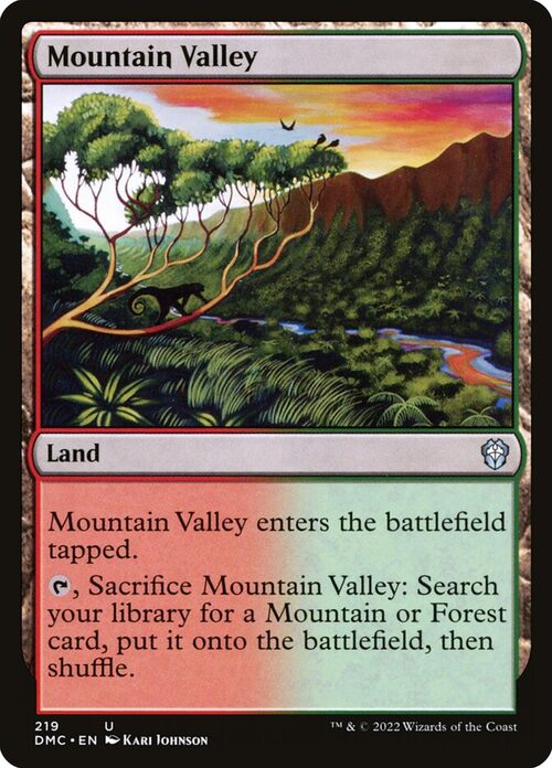 Mountain Valley [DMC #219] - Normal