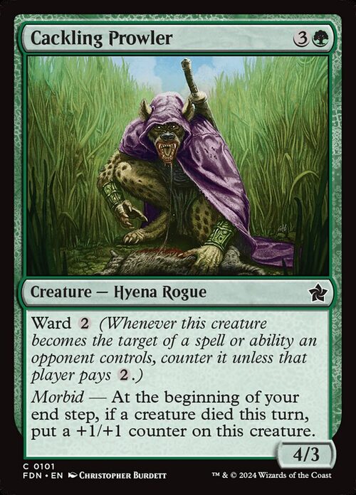 Cackling Prowler [FDN #101] - Normal