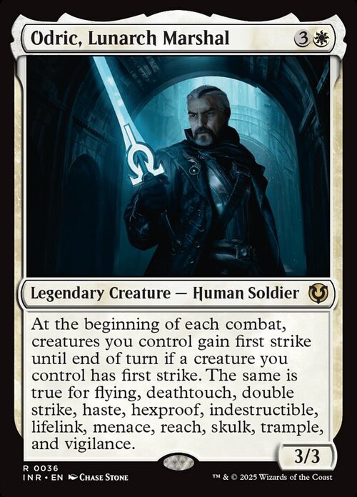 Odric, Lunarch Marshal [INR #36] - Normal
