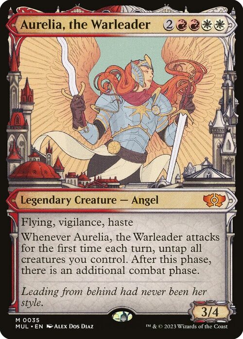 Aurelia, the Warleader [MUL #35] - Normal