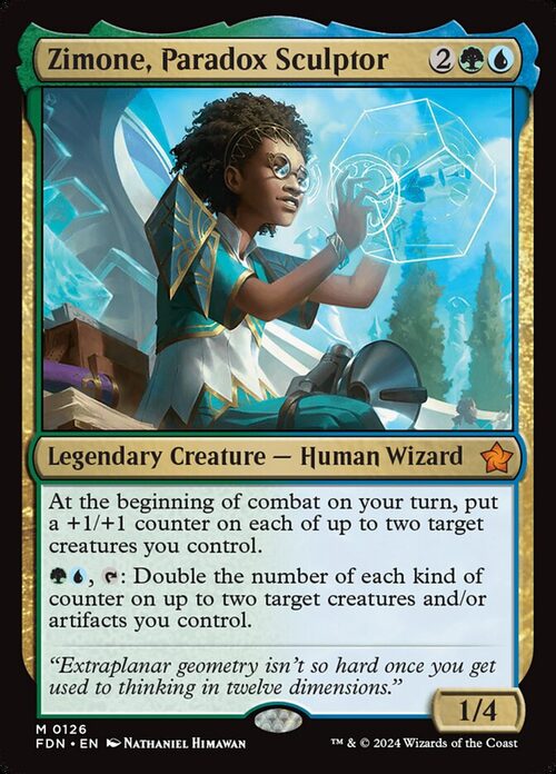 Zimone, Paradox Sculptor [FDN #126] - Normal