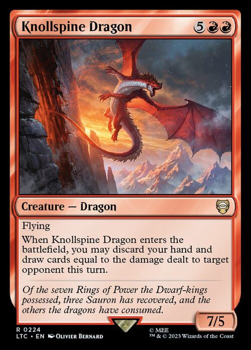 Knollspine Dragon [LTC #224] - Normal