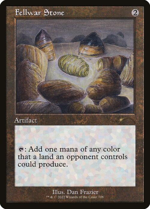 Fellwar Stone [SLD #708] - Etched