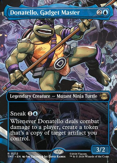 Donatello, Gadget Master [TMT #212] - Normal