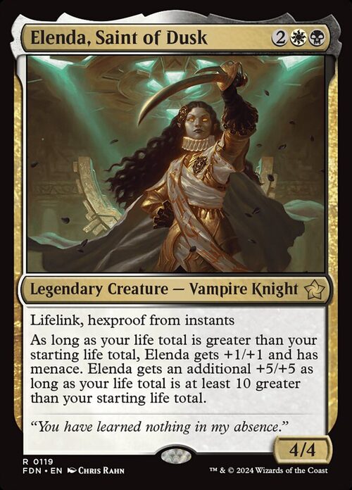 Elenda, Saint of Dusk [FDN #119] - Normal