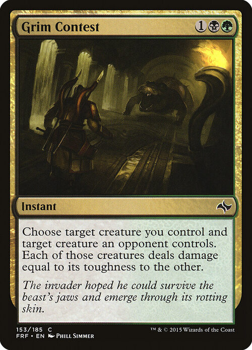 Grim Contest [FRF #153] - Normal