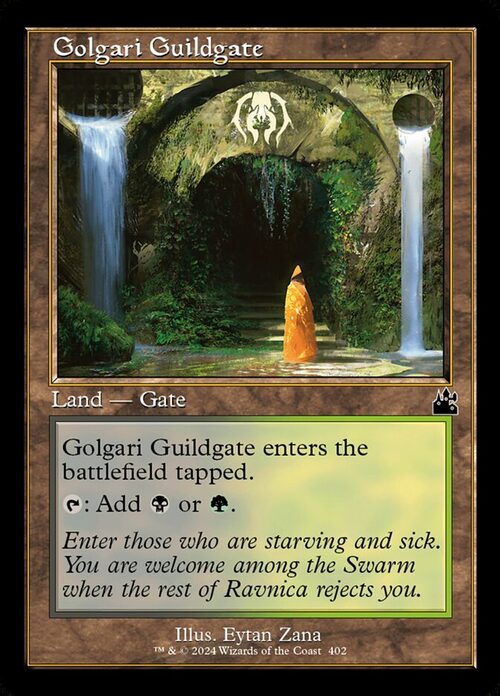 Golgari Guildgate [RVR #402] - Normal