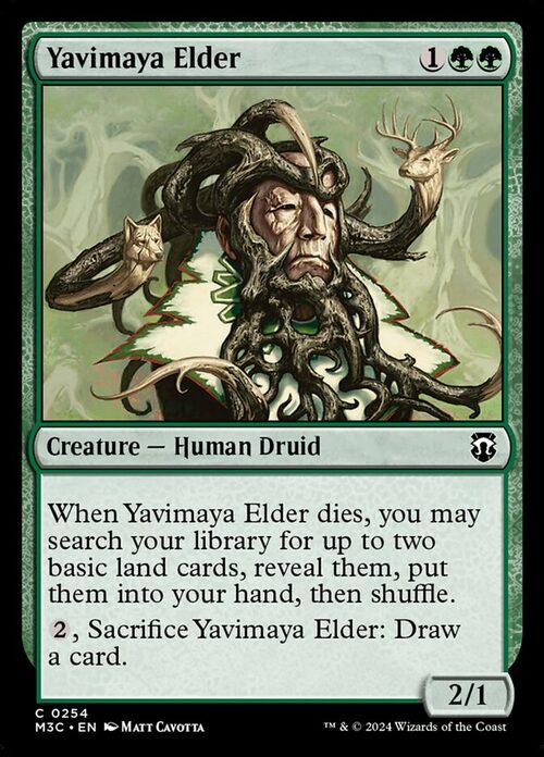 Yavimaya Elder [M3C #254] - Normal