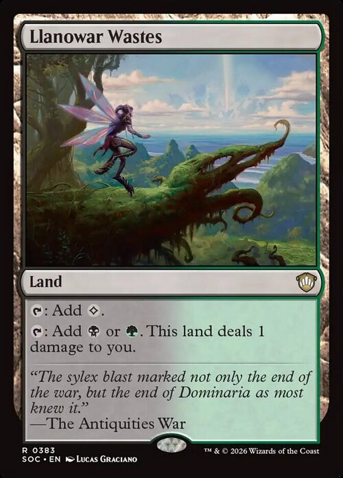 Llanowar Wastes [SOC #383] - Normal