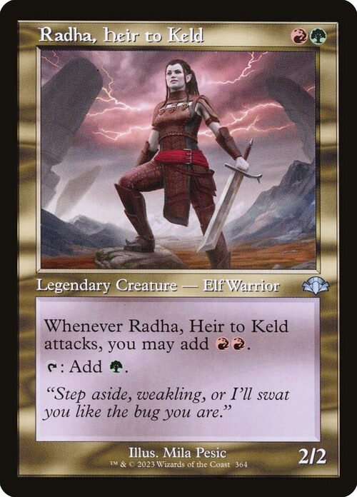 Radha, Heir to Keld [DMR #364] - Normal