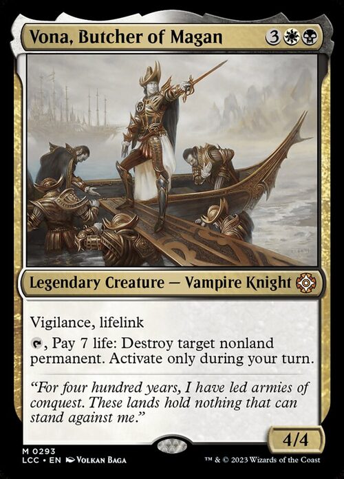 Vona, Butcher of Magan [LCC #293] - Normal